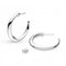 Bevel Cirque Grande Hoop Earrings 61775RPKit Heath61775RP