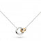 Bevel Cirque Link Golden Necklet 91885GRPKit Heath91885GRP