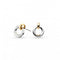 Bevel Cirque Link Golden Stud Earrings 4172GRPKit Heath4172GRP
