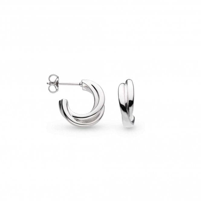 Bevel Trilogy Hoop Earrings 6166RPKit Heath6166RP