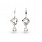Bevel Trilogy Pearl Drop Earrings 5160FPKit Heath5160FP