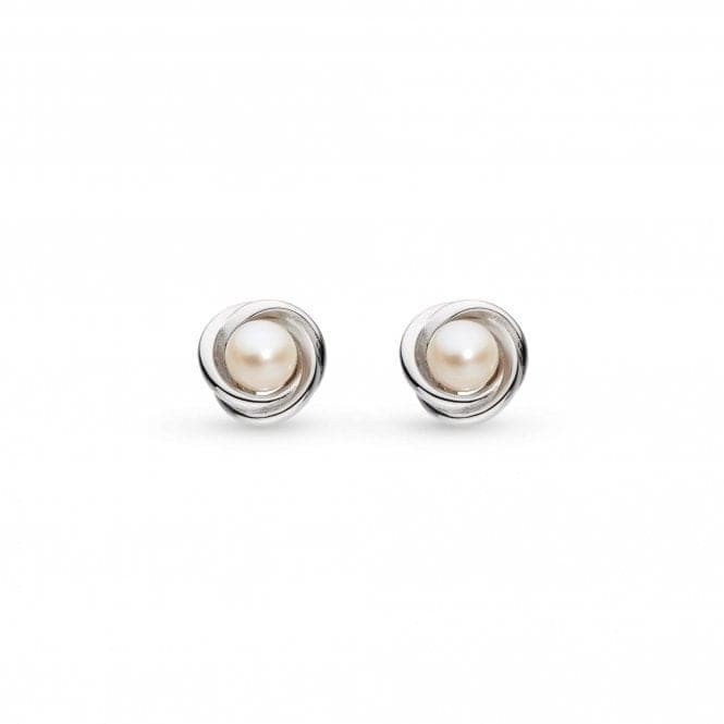 Bevel Trilogy Pearl Stud Earrings 3160FPKit Heath3160FP