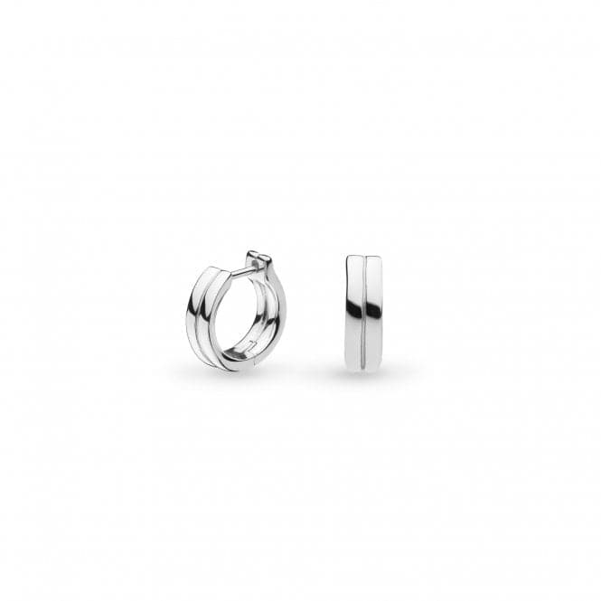 Bevel Unity Huggie Hoop Earrings 61171RPKit Heath61171RP