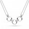 Bevel Unity Twin Chain Necklace 91173RPKit Heath91173RP