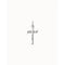 Big Cross Silver Metal CharmUNOde50CHA0146MTL0000U