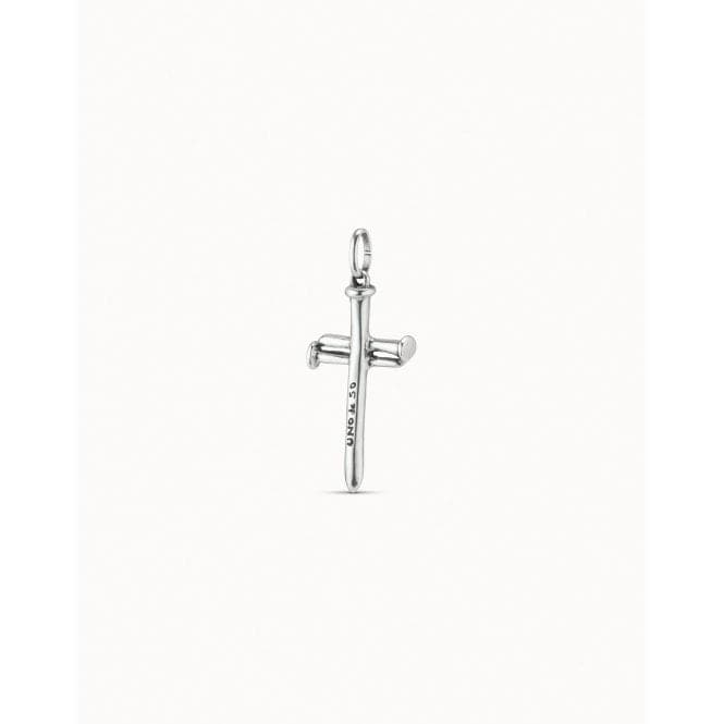 Big Cross Silver Metal CharmUNOde50CHA0146MTL0000U