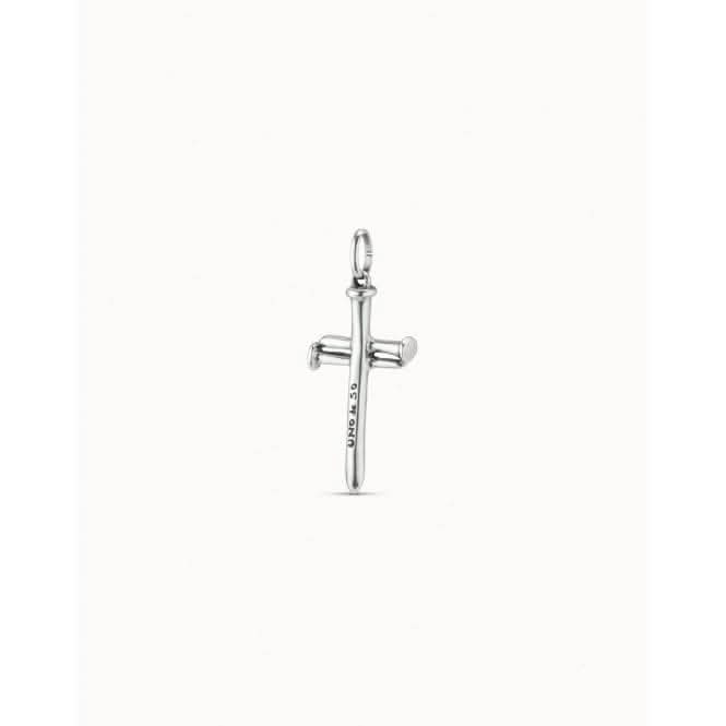 Big Cross Silver Metal CharmUNOde50CHA0146MTL0000U
