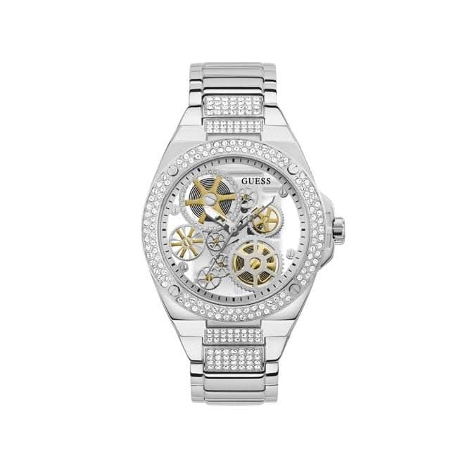 Big Reveal Mens Trend Silver Stainless Steel Watch GW0323G1Guess WatchesGW0323G1
