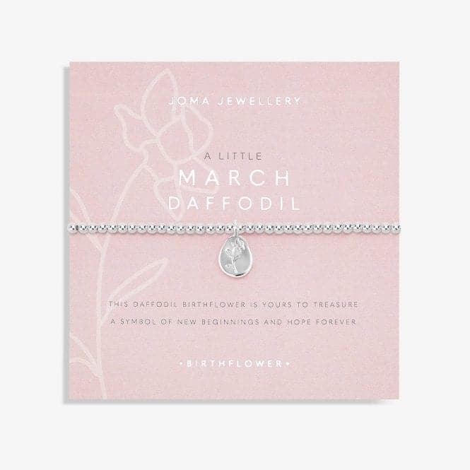 Birthflower A Little 'March' Bracelet 5627Joma Jewellery5627