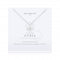Birthstone a little April Rock Crystal Necklace 4657Joma Jewellery4657