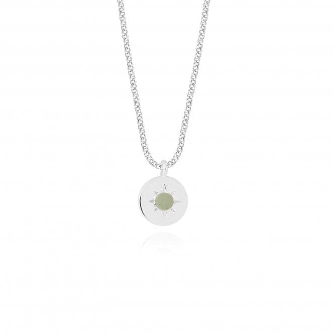 Birthstone a little August Aventurine Necklace 4661Joma Jewellery4661