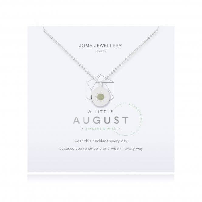 Birthstone a little August Aventurine Necklace 4661Joma Jewellery4661
