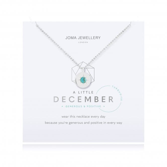 Birthstone a little December Turquoise Necklace 4665Joma Jewellery4665