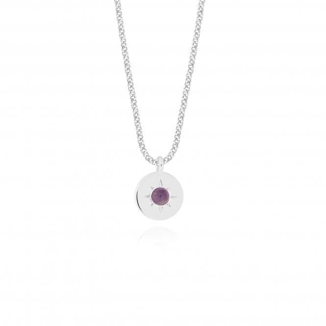 Birthstone a little February Amethyst Necklace 4655Joma Jewellery4655