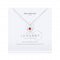 Birthstone a little January Garnet Necklace 4654Joma Jewellery4654