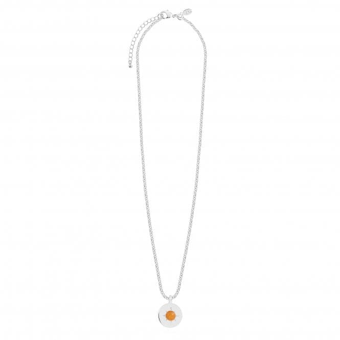 Birthstone a little July Sunstone Necklace 4660Joma Jewellery4660