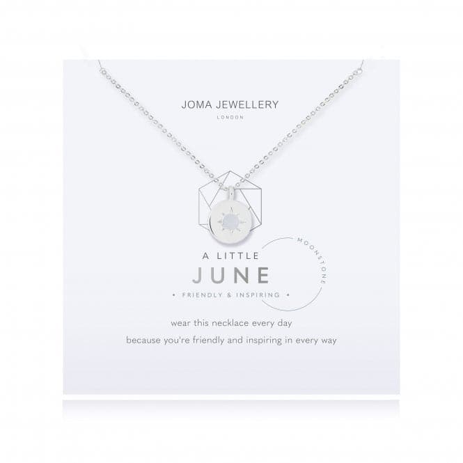 Birthstone a little June Moonstone Necklace 4659Joma Jewellery4659