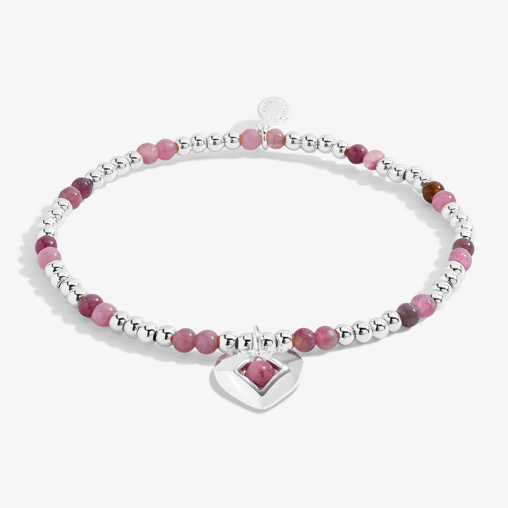 Birthstone A Little October Tourmaline Silver Plated Bracelet 8324Joma Jewellery8324