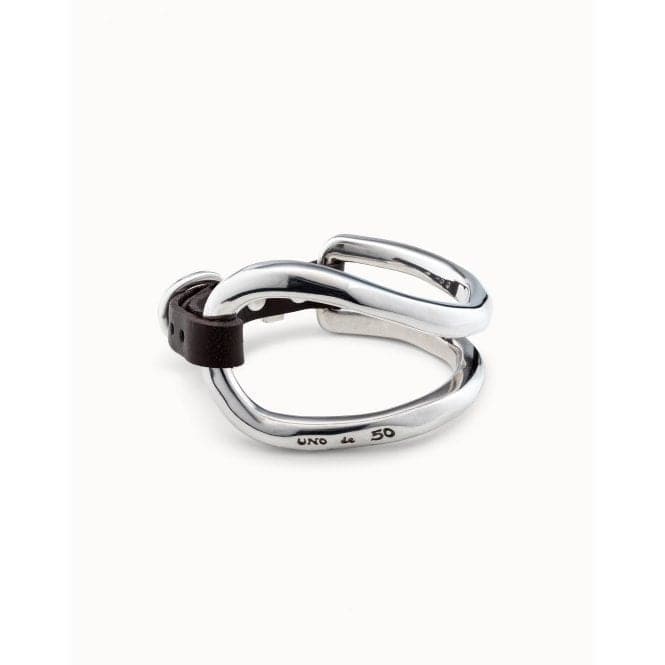 Bite Silver Metal BraceletUNOde50PUL0228MAR L