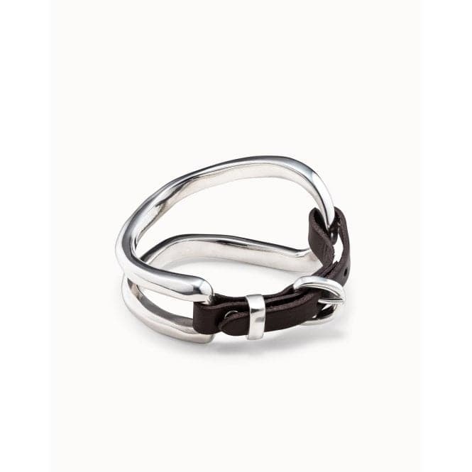 Bite Silver Metal BraceletUNOde50PUL0228MAR L