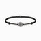 Black Cross Nylon Zirconia Bracelet A2111 - 889 - 11Thomas Sabo Karma BeadsA2111 - 889 - 11