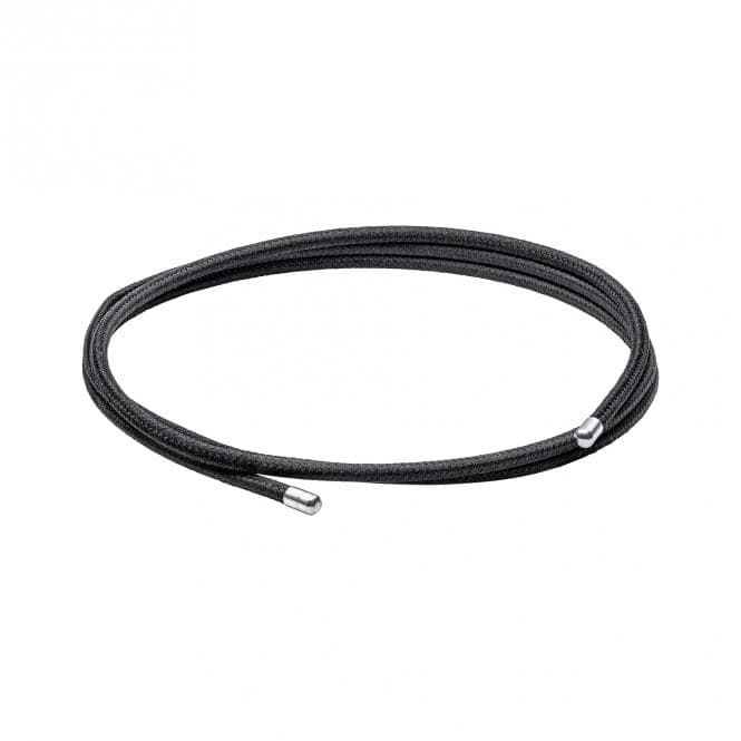 Black Nylon And Magnetic Stainless Steel Wrap Bracelet B5456Fred BennettB5456