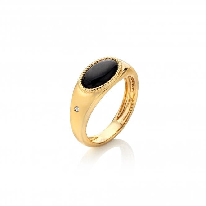 Black Onyx Oval Ring DR257Hot Diamonds x Jac JossaDR257/L