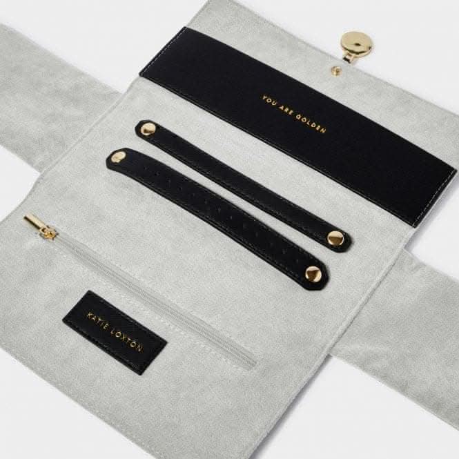 Black Pebble Jewellery Roll 'You Are Golden' KLB3014Katie LoxtonKLB3014