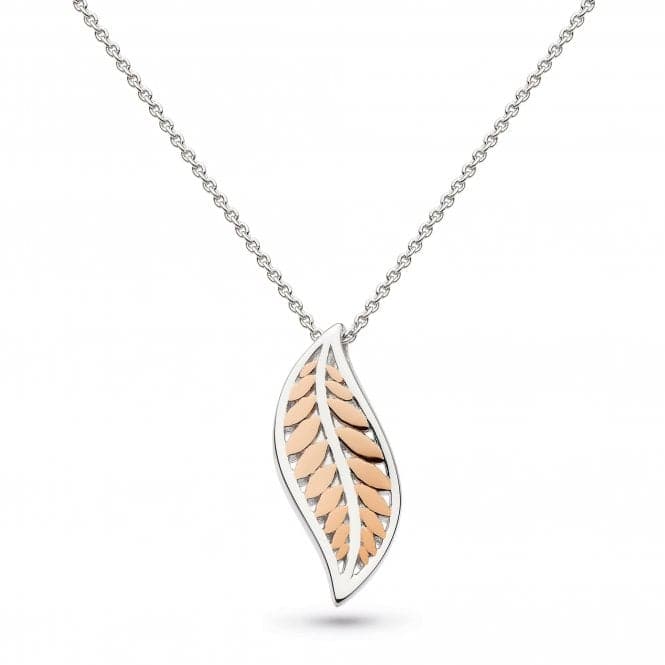 Blossom Eden Blush Leaf Rose Gold 18" Necklace 90249RGKit Heath90249RG029