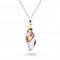 Blossom Enchanted Leaf Golden Cluster Necklace 90022GRGKit Heath90022GRG