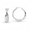 Blossom Flourish Twist Hoop Earrings 60010RPKit Heath60010RP