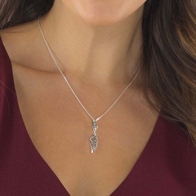 Blossom Flourish Twist Necklace 90015RP