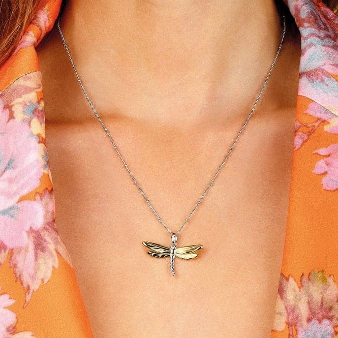 Blossom Flyte Dragonfly 18" Ball Chain Necklace 90354GRPKit Heath90354GRP