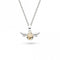 Blossom Flyte Honey Bee Gold Rhodium 17" Mini Necklace 90337GRPKit Heath90337GRP