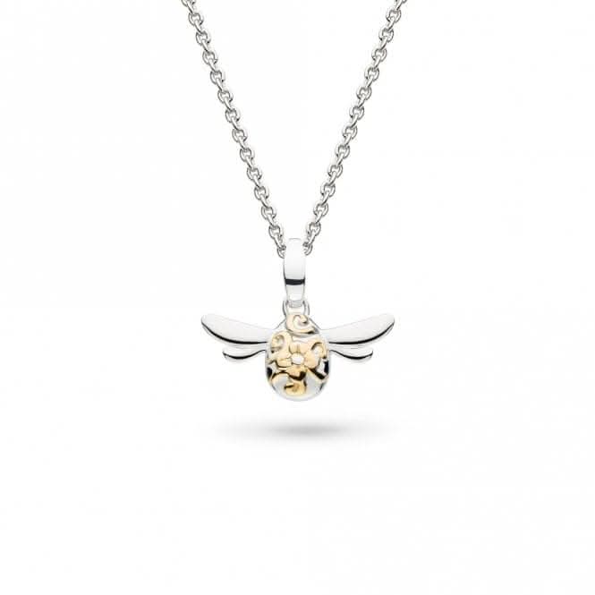 Blossom Flyte Honey Bee Gold Rhodium 17" Mini Necklace 90337GRPKit Heath90337GRP