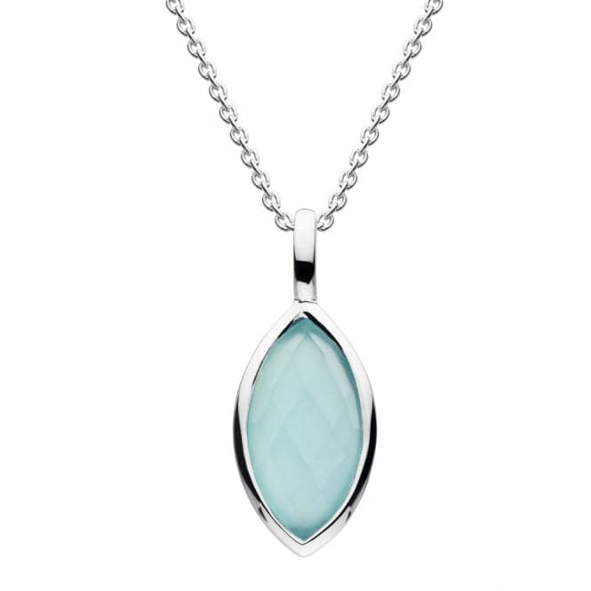 Blue Chalcedony Marquise Pendant 97820BLCDew97820BLC