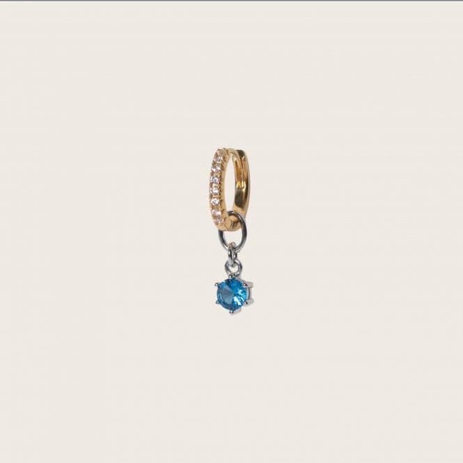 Blue Zirconia Circolo Uno Earring Charm SJ - CH2371 - BLCZSif JakobsSJ - CH2371 - BLCZ