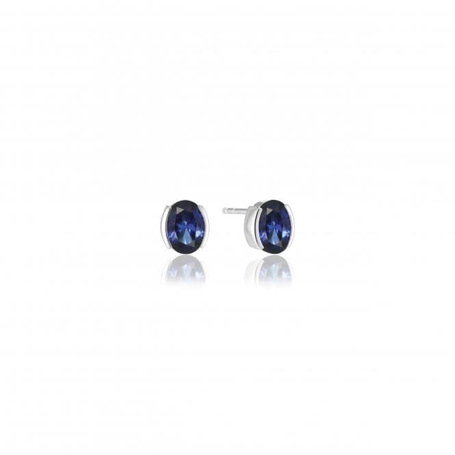 Blue Zirconia Ellisse Carezza Earrings SJ - E2350 - BLCZSif JakobsSJ - E2350 - BLCZ