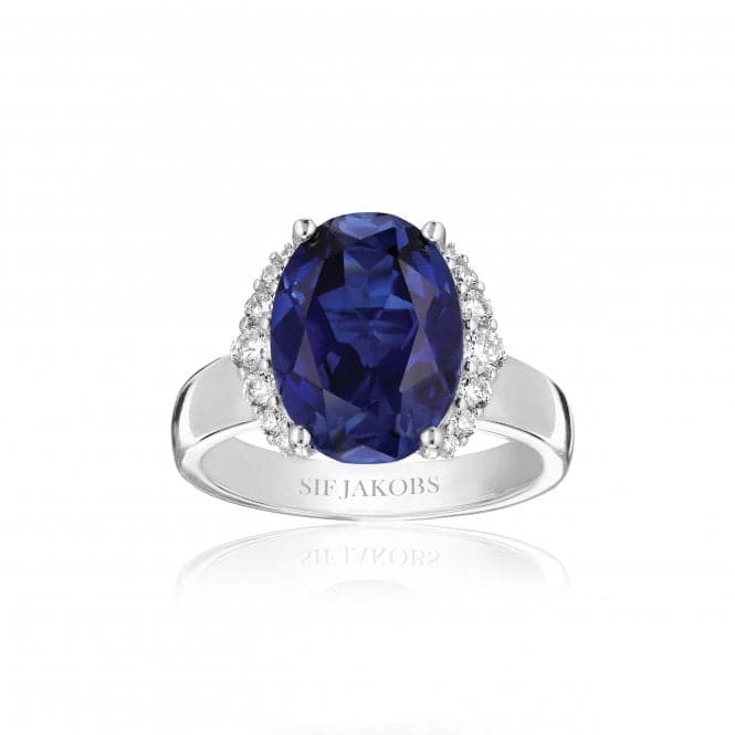 Blue Zirconia Ellisse Grande Ring SJ - R2342 - BLCZSif JakobsSJ - R2342 - BLCZ - 52