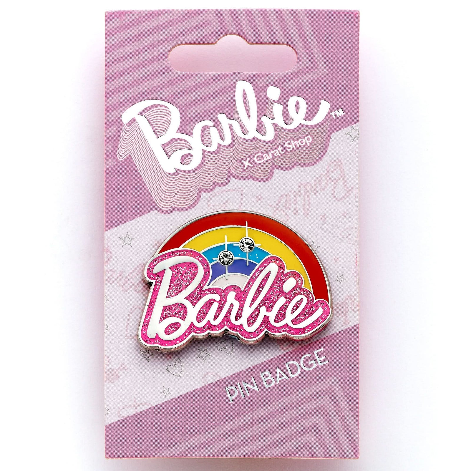 Barbie Rainbow Logo Pin Badge BMPB0003