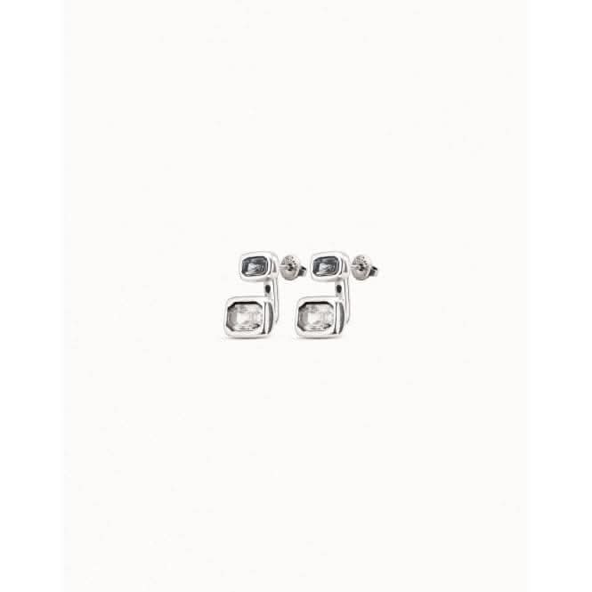 Boa Multicolor Faceted Crystal EarringsUNOde50PEN0786MCLMTL0U