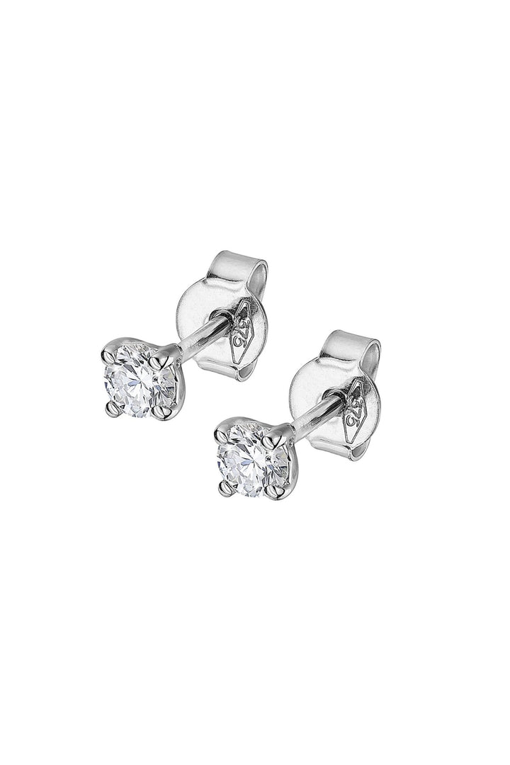 Bonnie | 9ct White Gold 0.25ct tw Lab Grown Diamond EarringsCreated BrillianceBA0071356