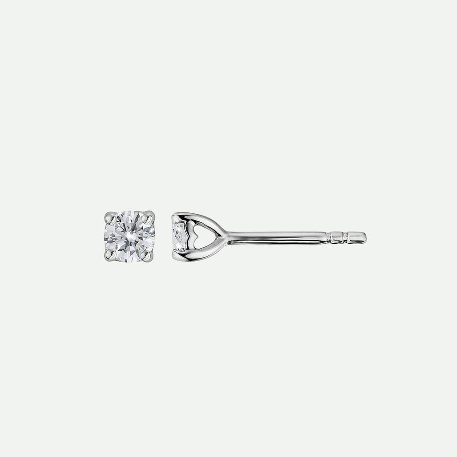 Bonnie | 9ct White Gold 0.25ct tw Lab Grown Diamond EarringsCreated BrillianceBA0071356