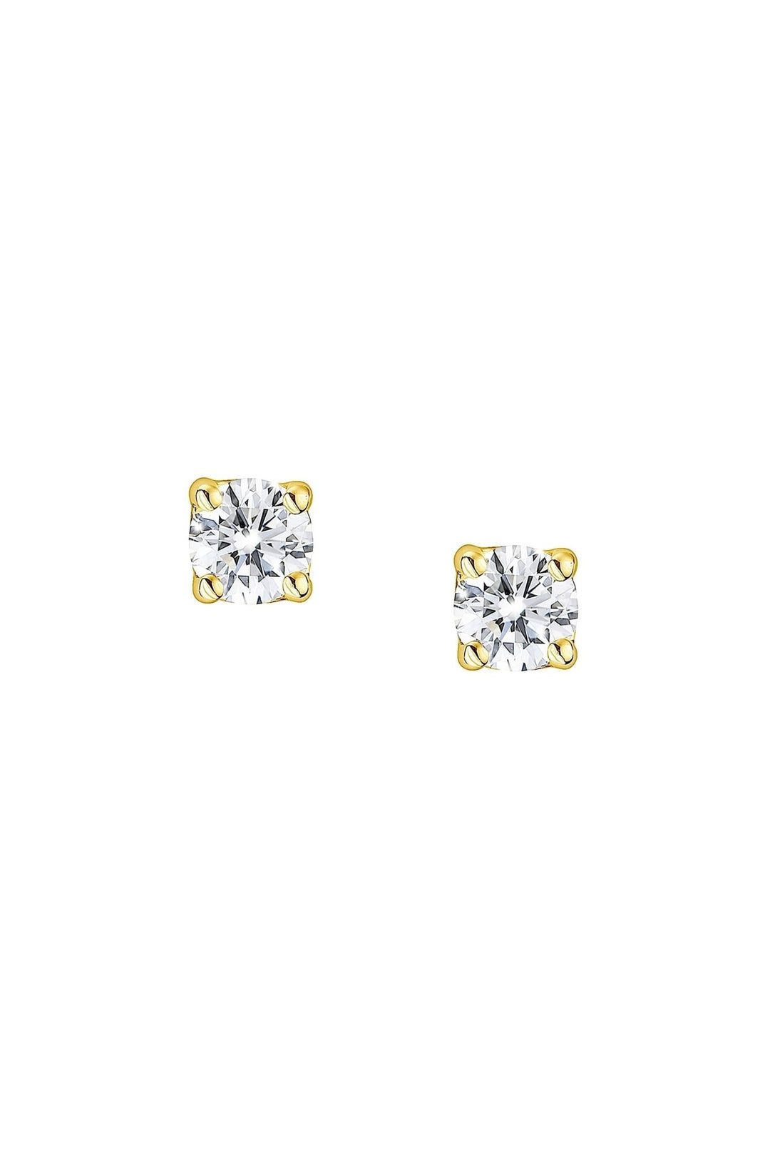 Bonnie | 9ct Yellow Gold 0.25ct tw Lab Grown Diamond EarringsCreated BrillianceBA0071447