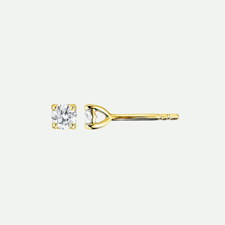 Bonnie | 9ct Yellow Gold 0.25ct tw Lab Grown Diamond EarringsCreated BrillianceBA0071447