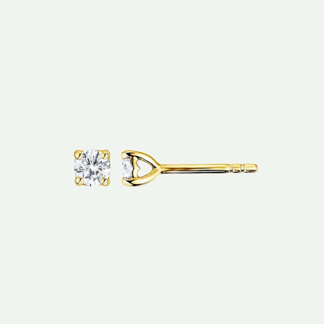 Bonnie | 9ct Yellow Gold 0.25ct tw Lab Grown Diamond EarringsCreated BrillianceBA0071447