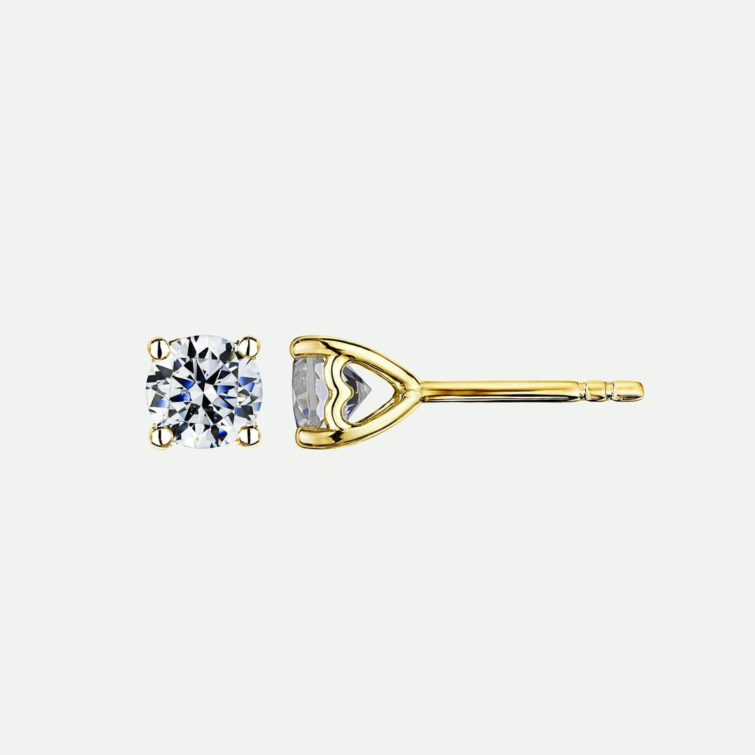 Bonnie | 9ct Yellow Gold 1ct tw Lab Grown Diamond EarringsCreated BrillianceBA0071145