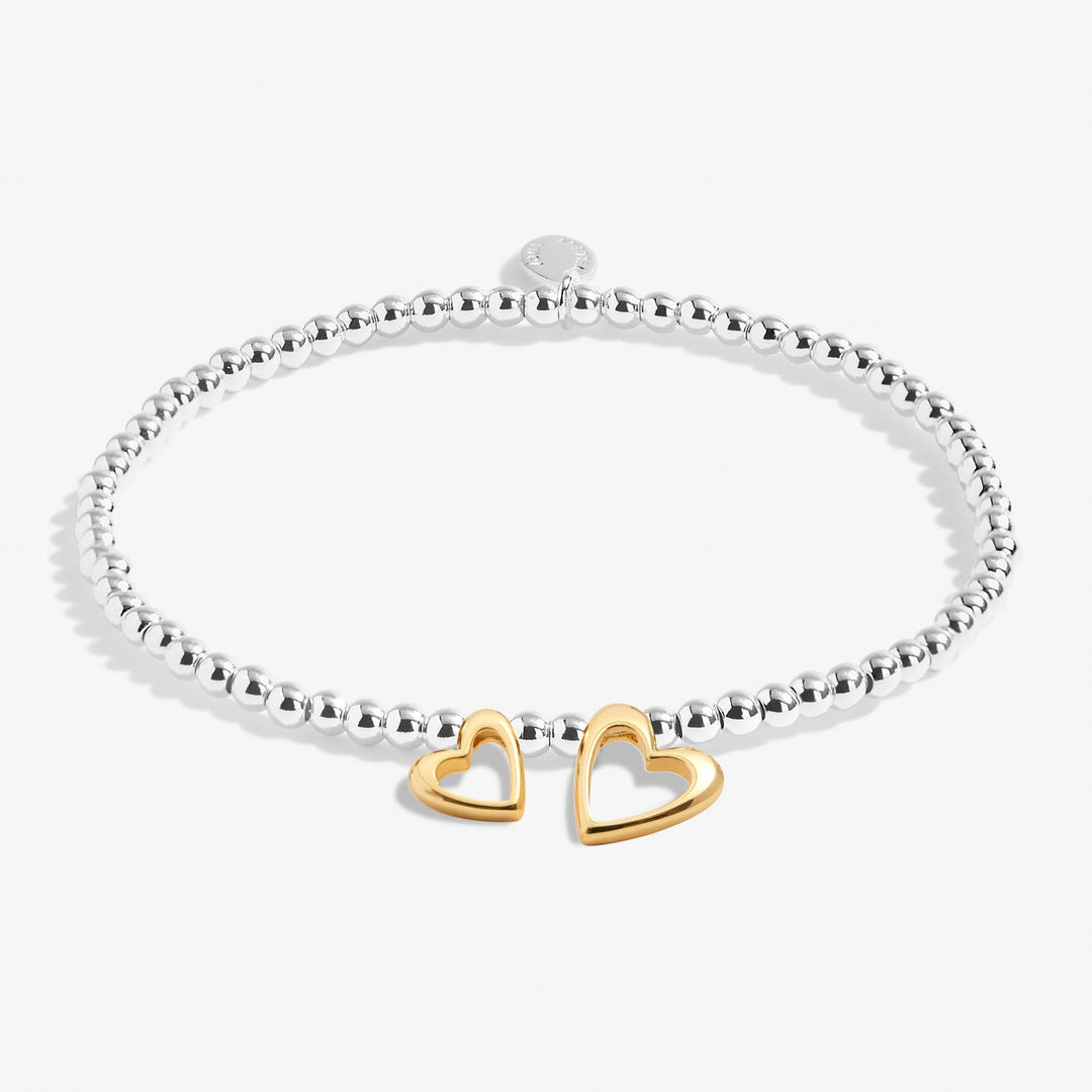 Boxed A Little Amazing Auntie Silver Gold Plated Bracelet 7619Joma Jewellery7619