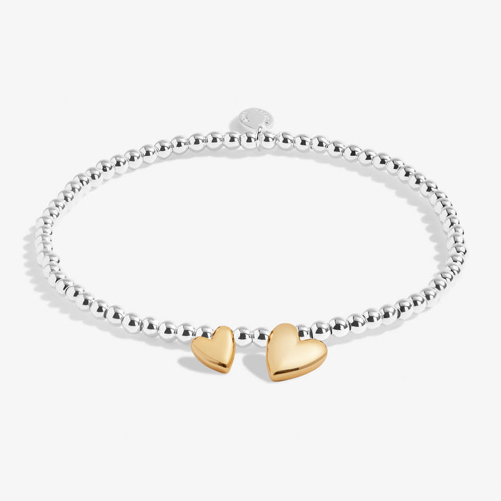 Boxed A Little Friendship Silver Gold Plated Bracelet 7616Joma Jewellery7616