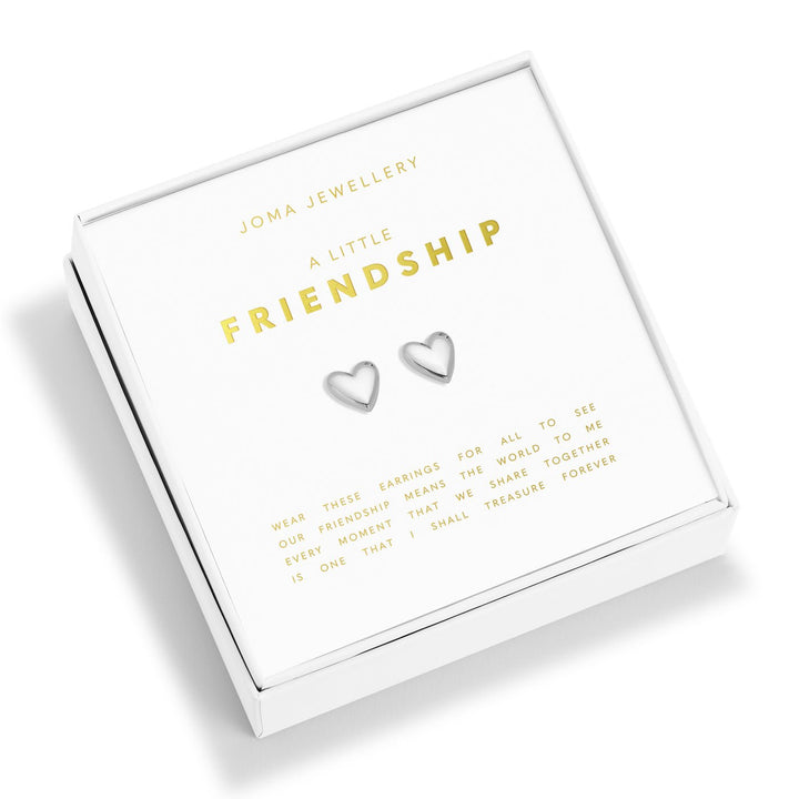 Boxed A Little Friendship Silver Plated Earrings 7652Joma Jewellery7652